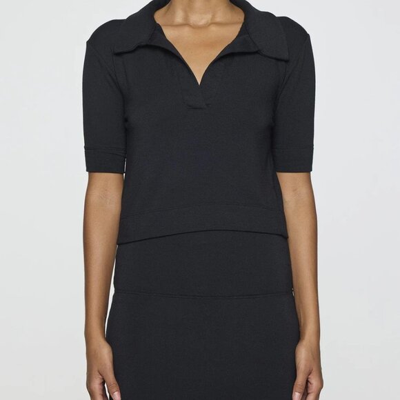 Bleusalt Elevated Polo, Black Bleusalt sizing 2 - Picture 6 of 6